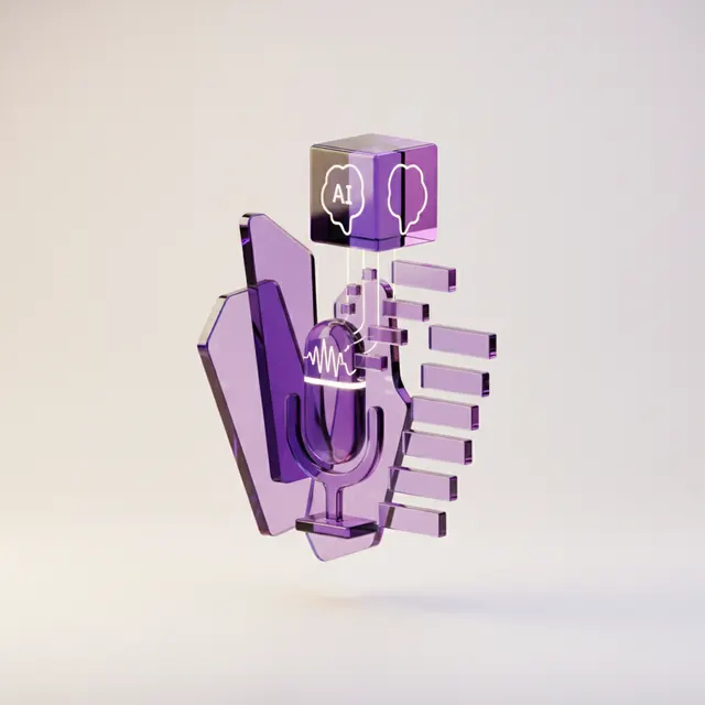 Offer AI-driven voice-to-text transcription and captioning services