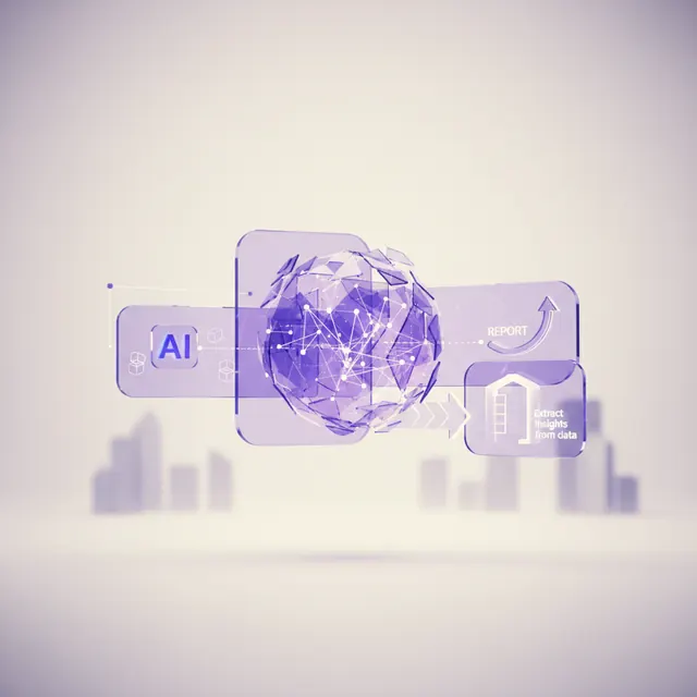 Create AI-enhanced data visualization and reporting tools