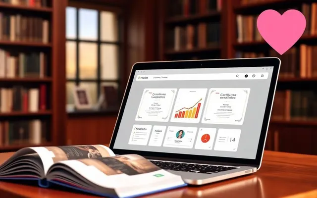 Playbook cover: Course Completion Tracker — example app interface built with Lovable, Education and Training category