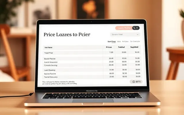 Playbook cover: Quote and Invoice Builder — example app interface built with Lovable, Finance and Investing category