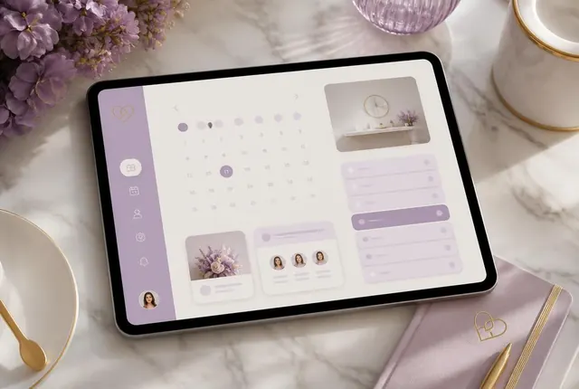 Playbook cover: Appointment Booking with Intake Forms — example app interface built with Lovable, Customer Service and Virtual Assistance category